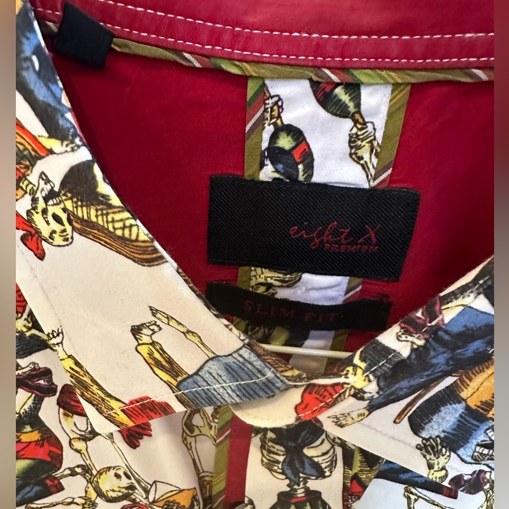 Men’s Halloween button down